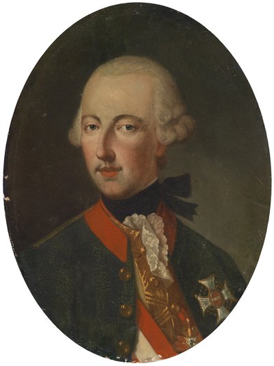 Kaiser Joseph II. in Uniform mit Ordensschmuck von Unbekannt Unbekannt